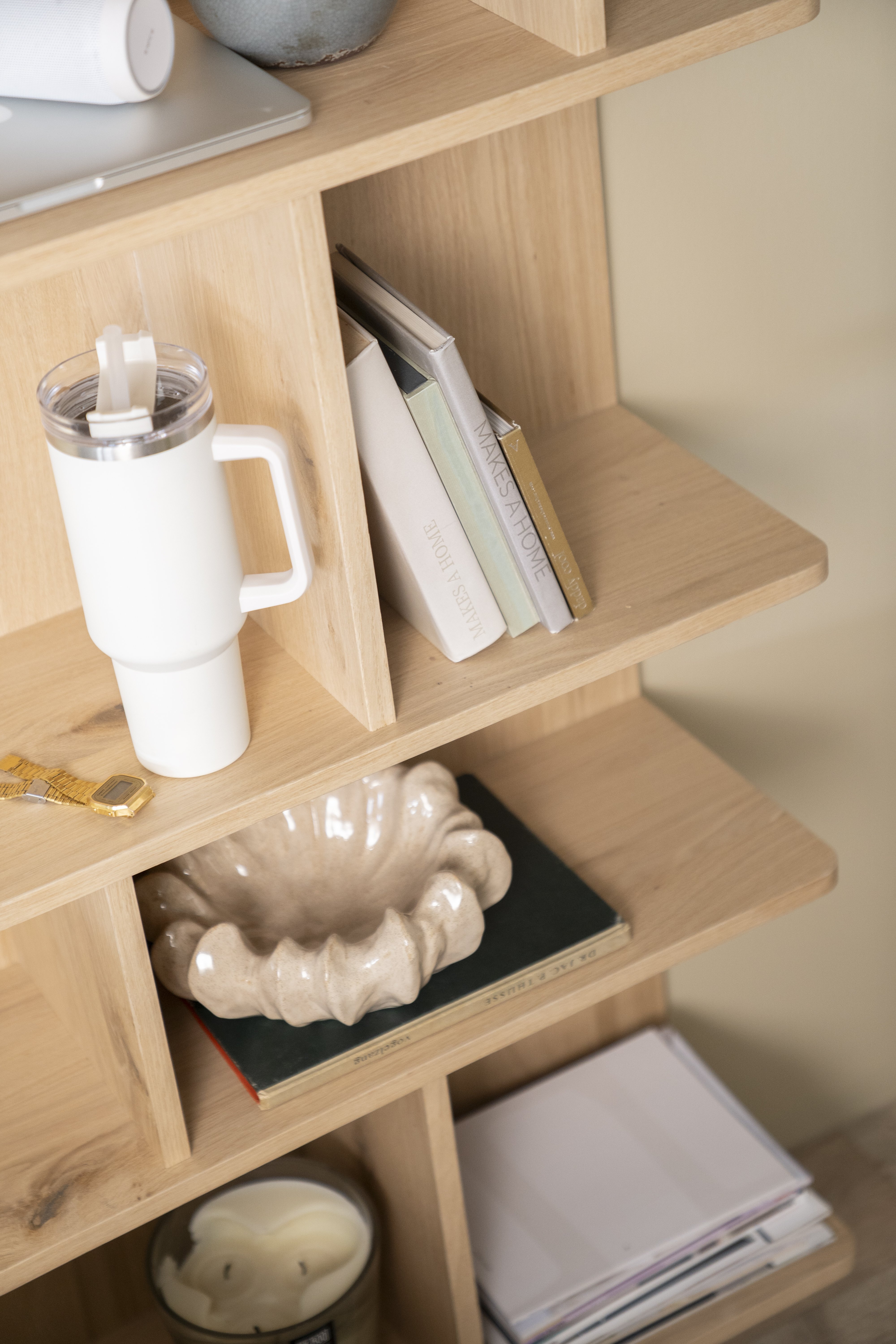 Wandkast Rinse hoog in eiken