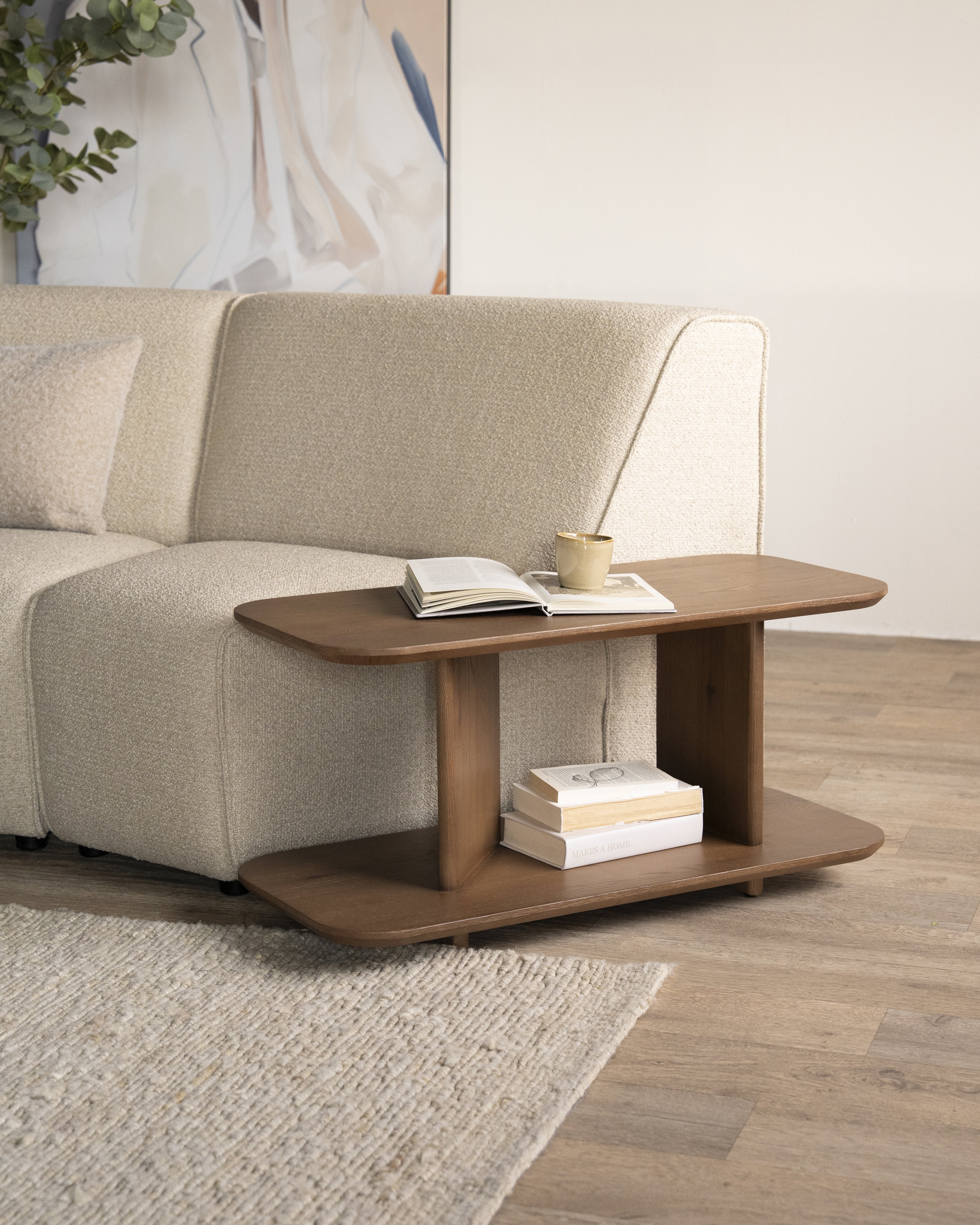 Bijzettafel Tymon in bruin