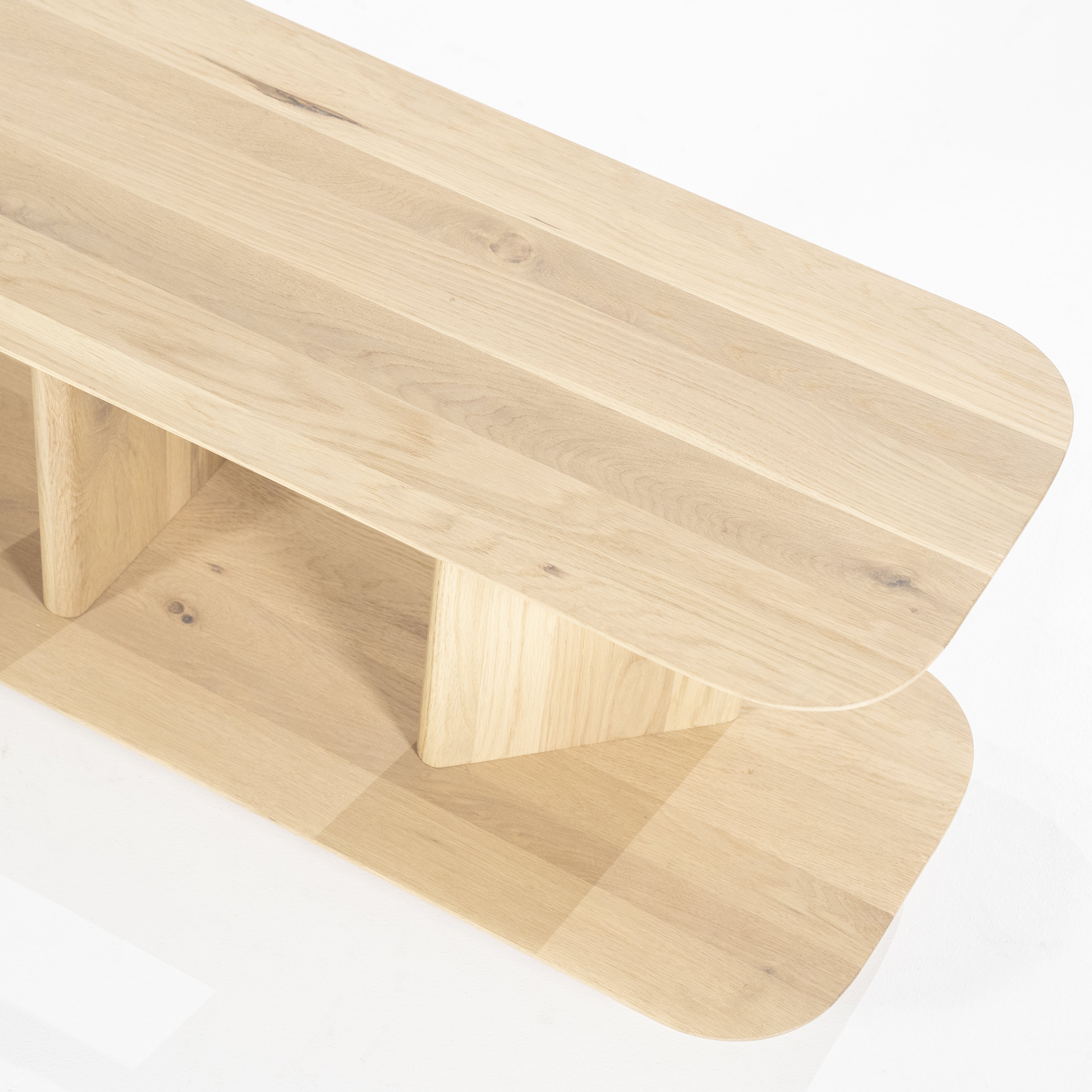 Tv meubel Tymon 180 cm breed in naturel