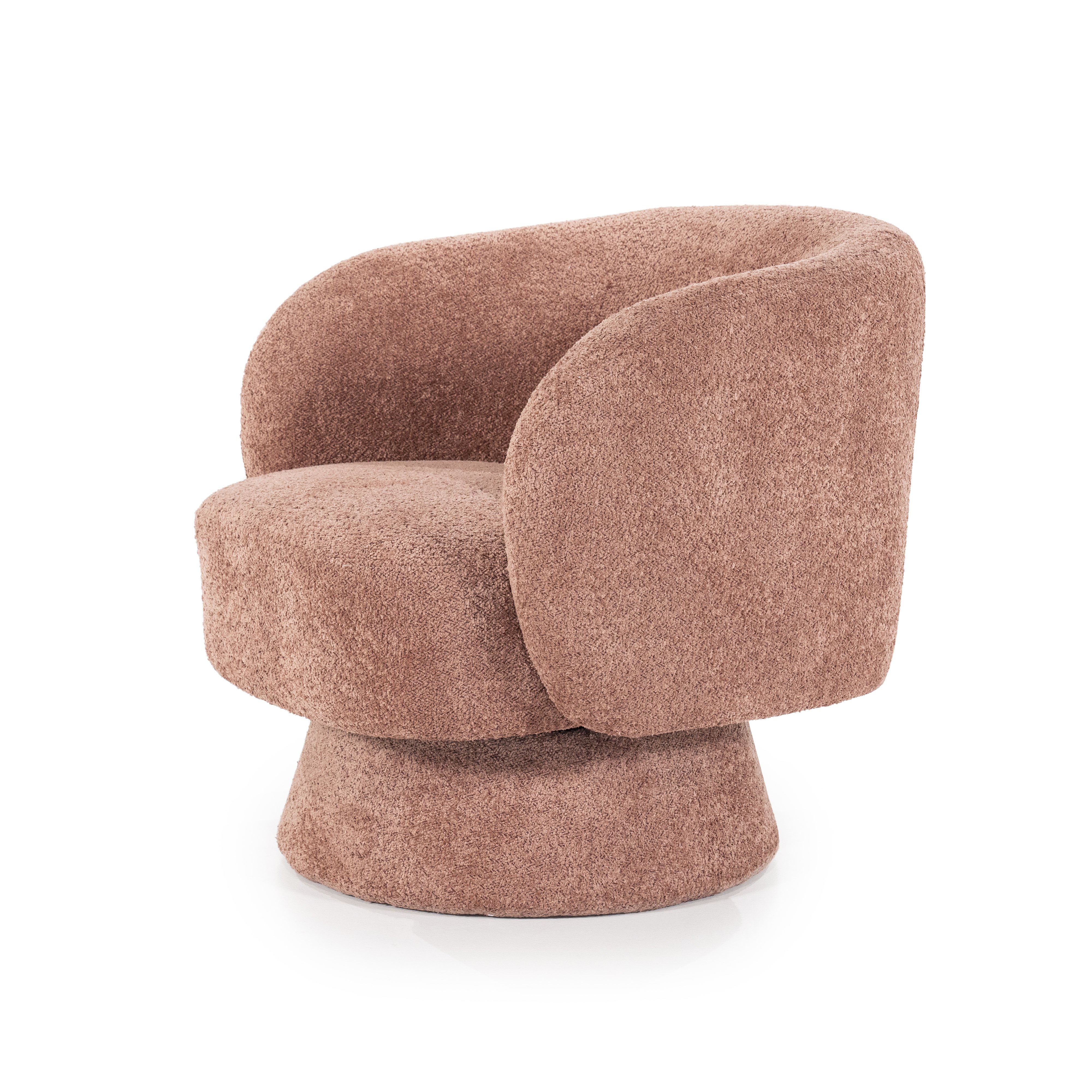 Fauteuil Bowie in terracotta