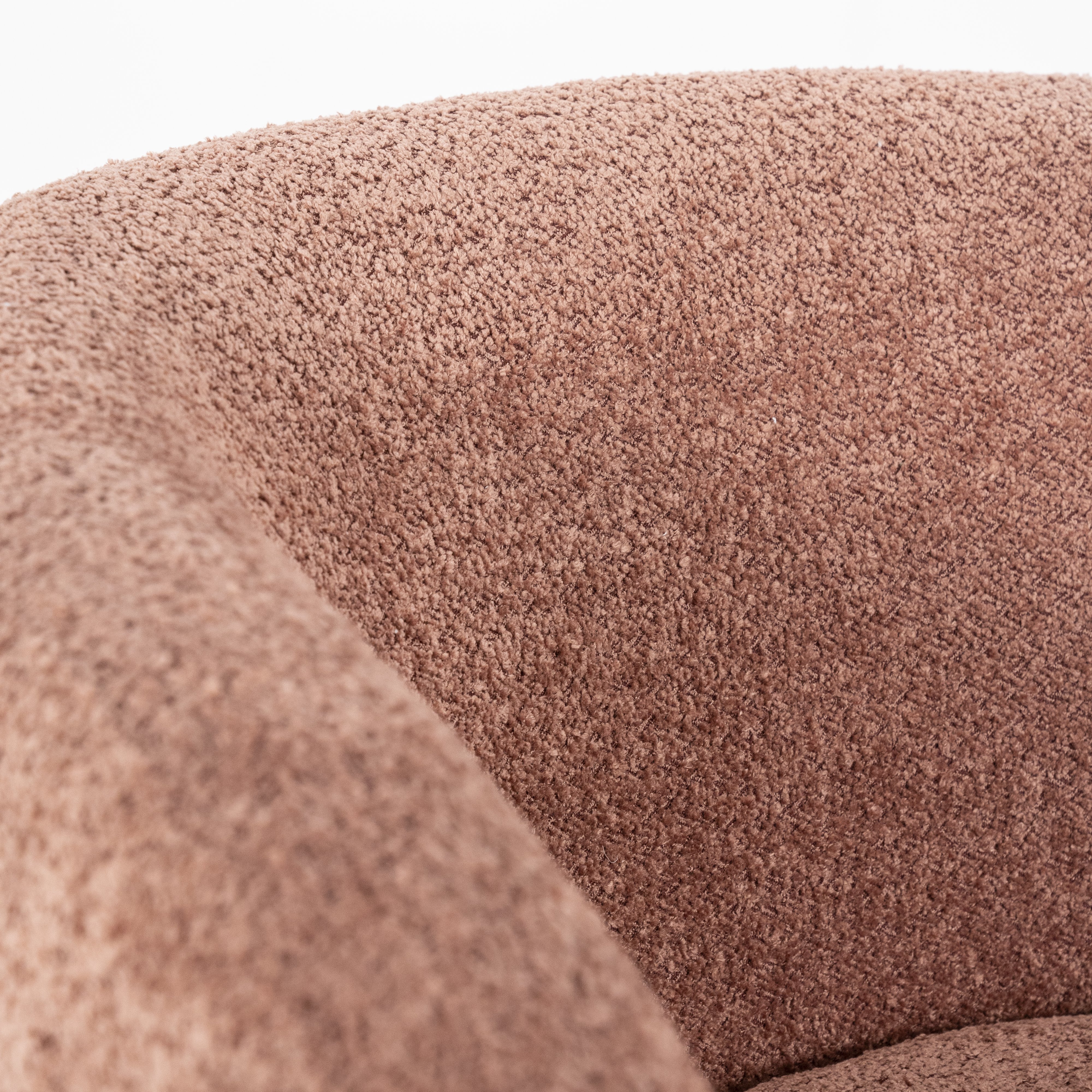 Fauteuil Bowie in terracotta