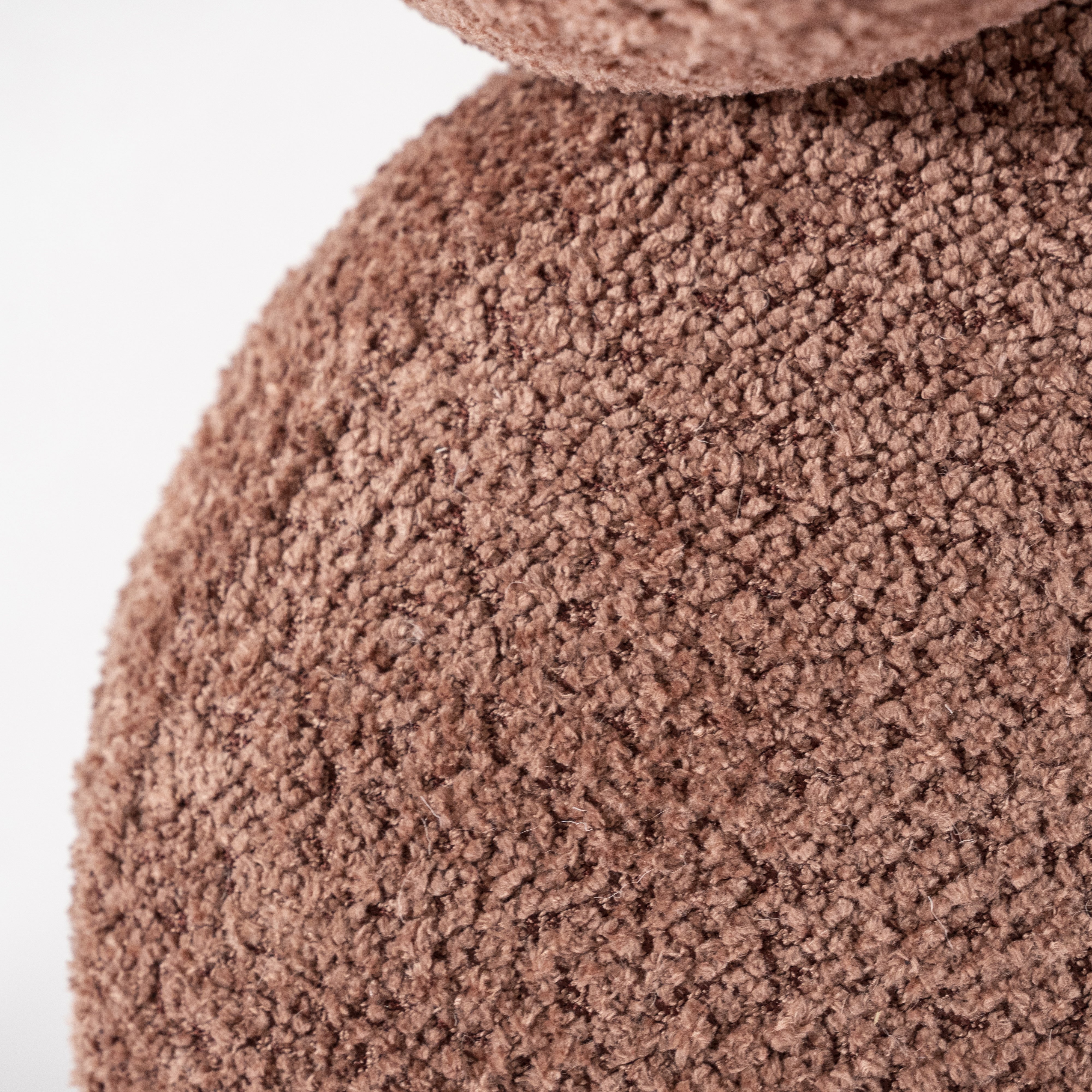 Fauteuil Bowie in terracotta