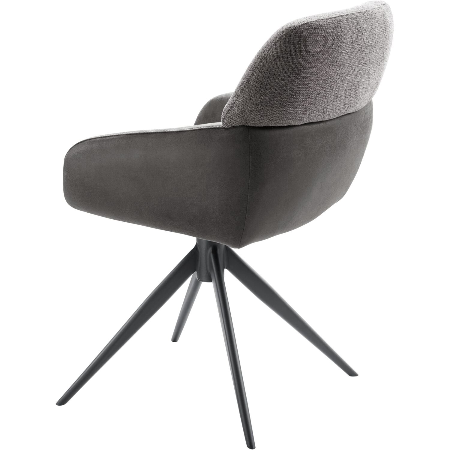 Armstoel Vega (draaibaar) in antraciet