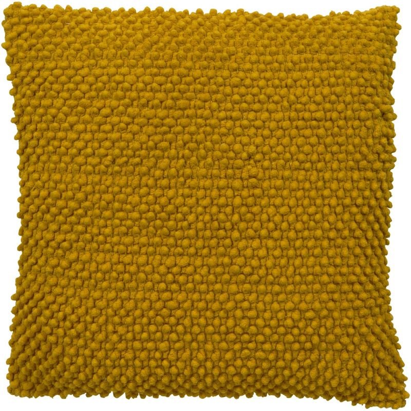 Sierkussen Andy oker, 45x45 cm 