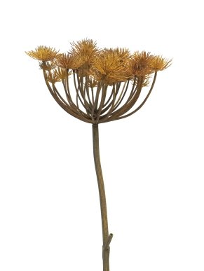 Kunstbloem Reggiolo koper/bruin, 98 cm