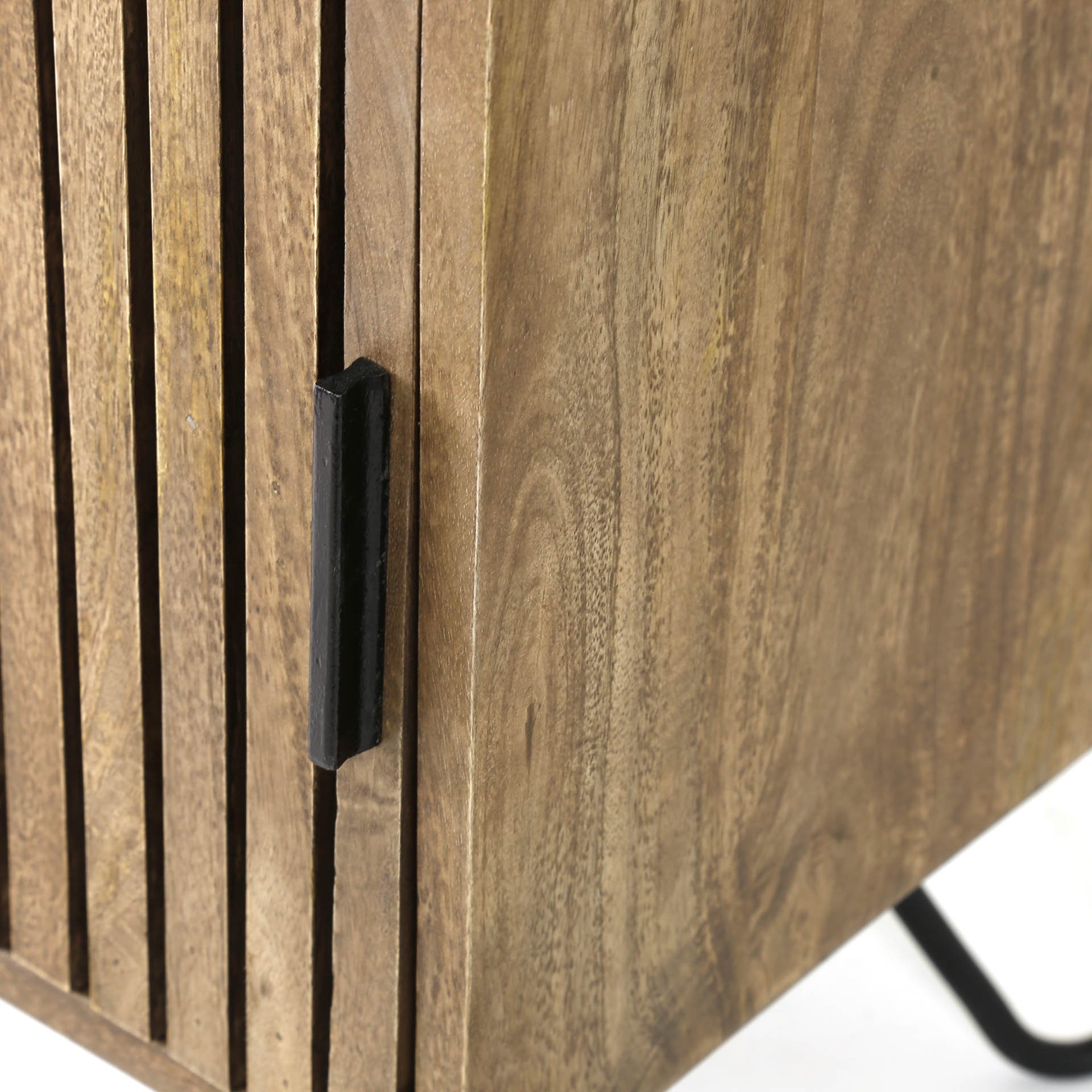 TV-meubel tweak / Massief mango zandkleur