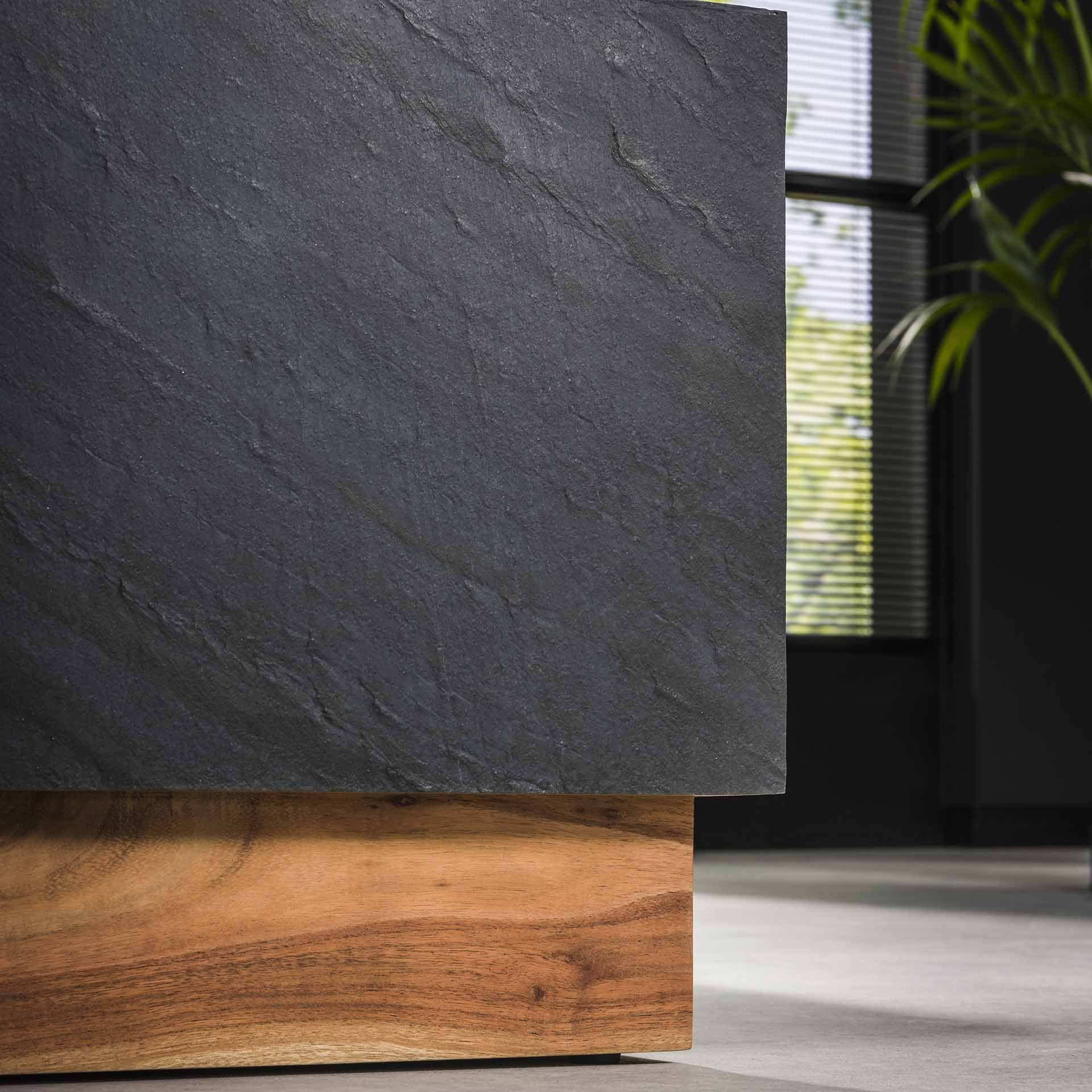 Salontafel set/2 blox slate / Leisteen