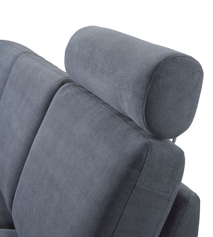 Hoekbank Brioni HR-schuim zitting antraciet