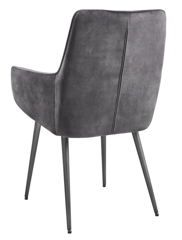 Eetfauteuil Brasile dark grey