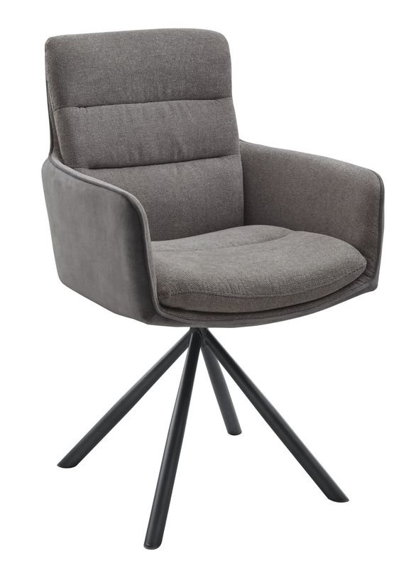 Eetfauteuil Cavaletta dark grey