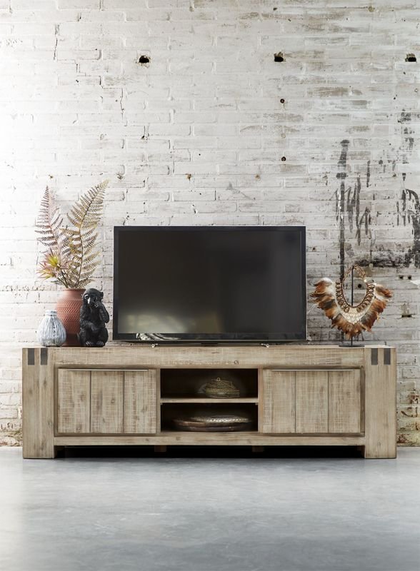 Tv-meubel Bassano 176 x 52 warm grey