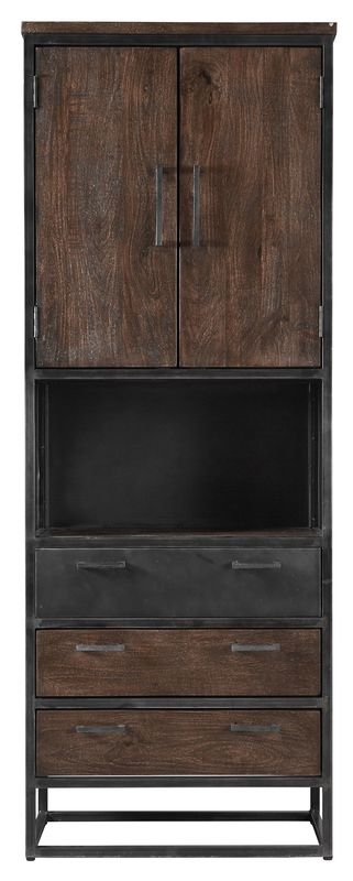 Opbergkast Metvint 202 x 76 mangohout