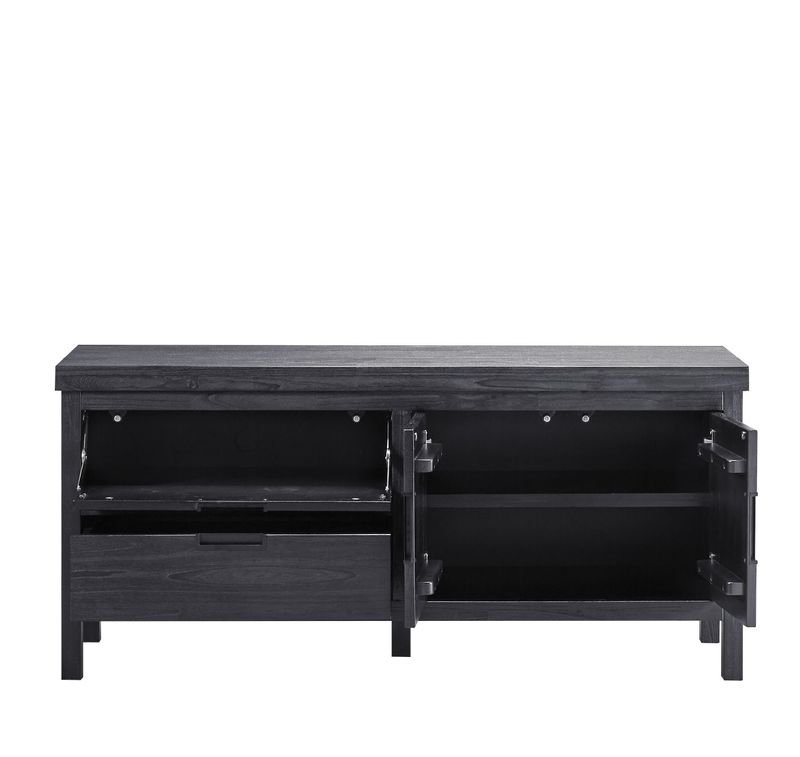 Tv-meubel Stretto black 138 x 63 zwart