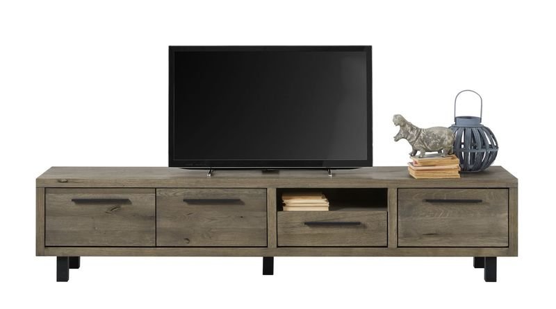 Tv-meubel Aleno 216 x 47 grijs