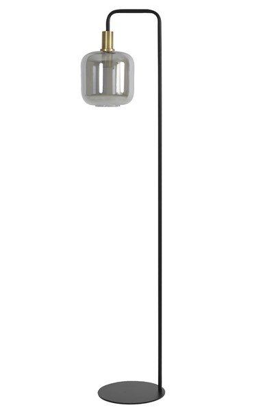 Vloerlamp Peglio antiek brons