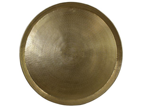 Bord Benfito goud metaal, 50 cm