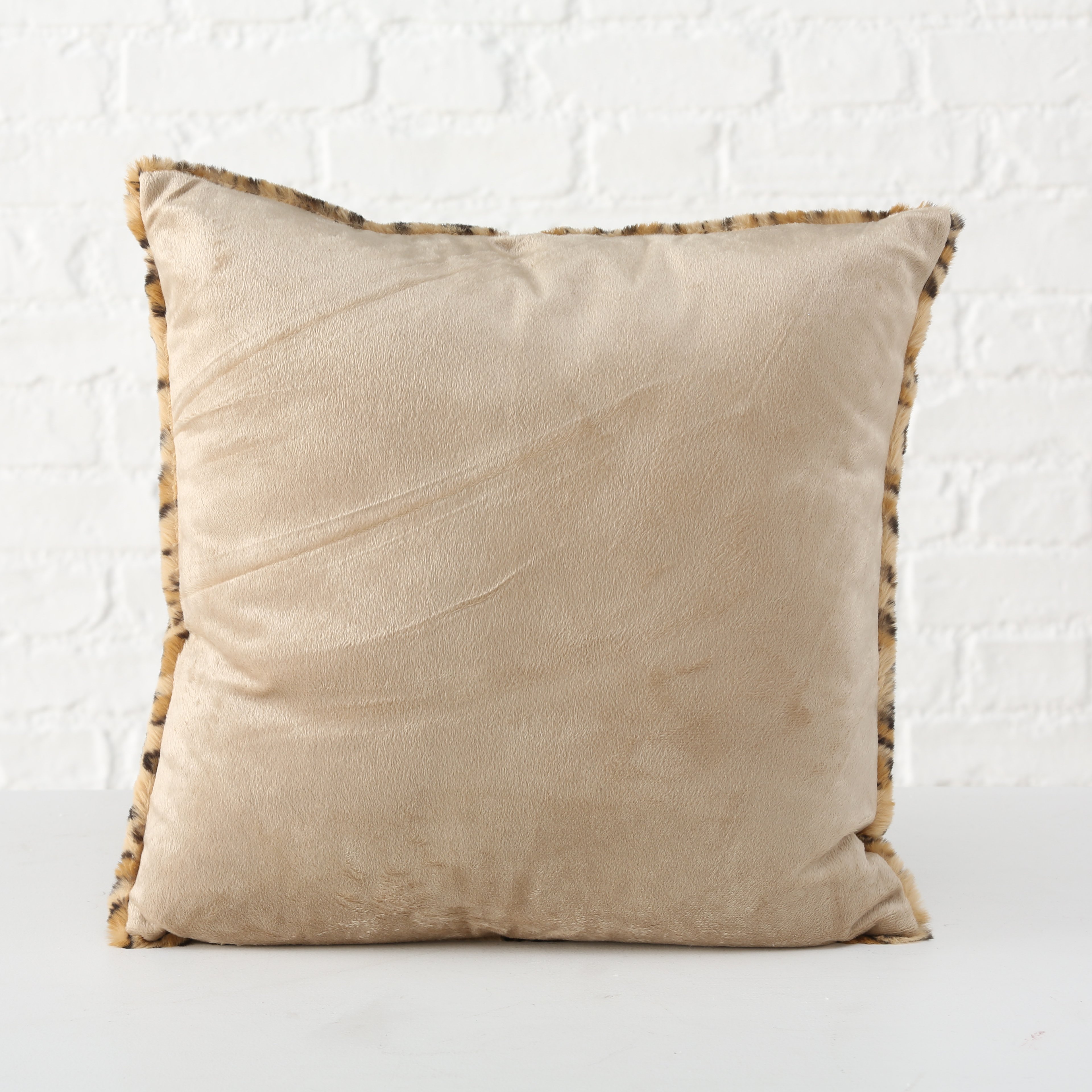 Sierkussen Comello 45x45cm leopard