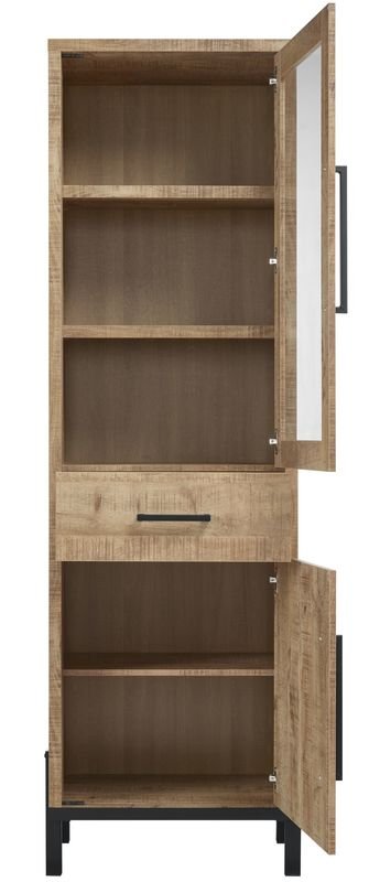 Vitrinekast Ricardi 214 x 64 mango decor