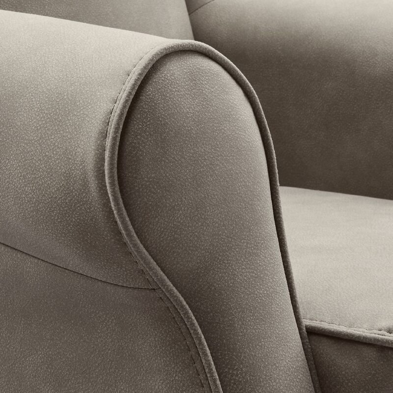 Fauteuil Galtico HR-schuim zitting taupe