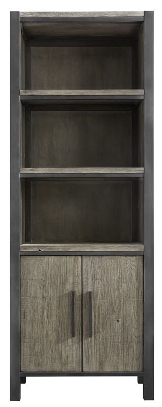 Boekenkast Morandi 195 x 72 eiken grey