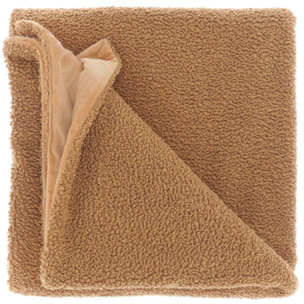 Plaid Balsorano sandstone stof, 200x150 cm