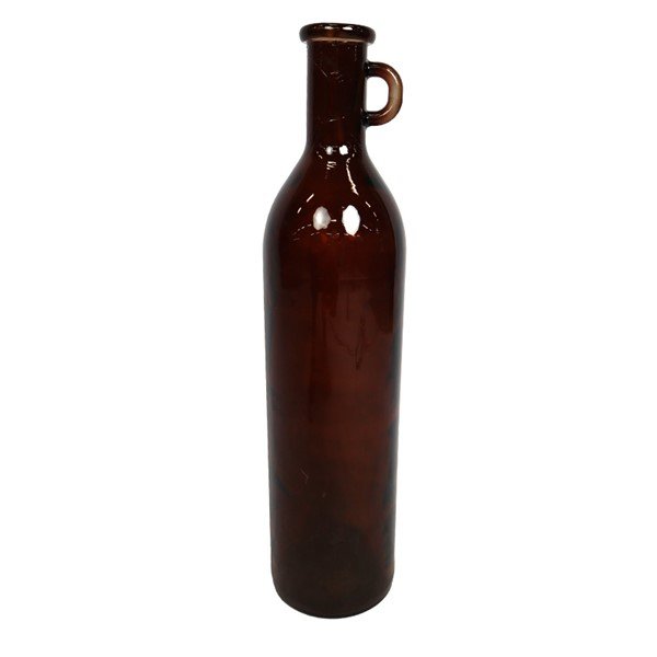 Vaas Cavareno bruin glas, 18x75 cm