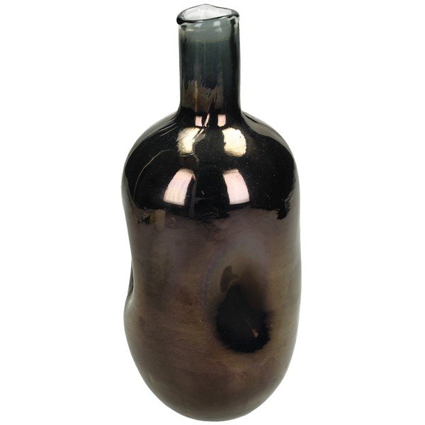 Vaas Lucarelli bruin glas, 9x23 cm