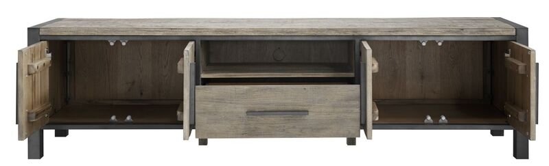 Tv-meubel Morandi 200 x 53 eiken grey