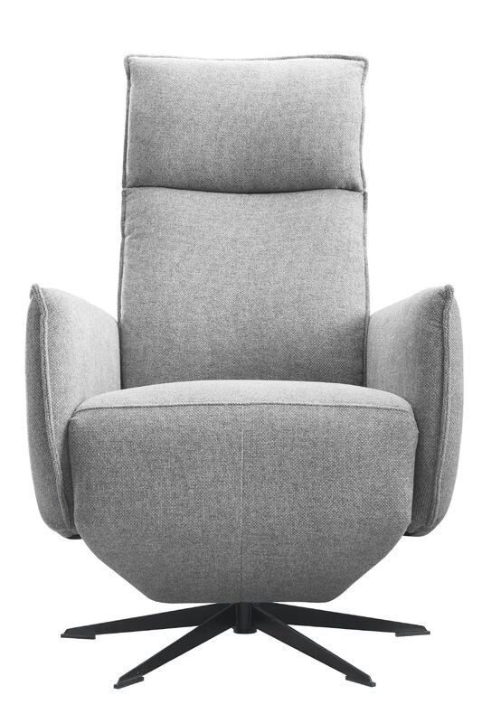 Relaxfauteuil Moio HR-schuim zitting zinc