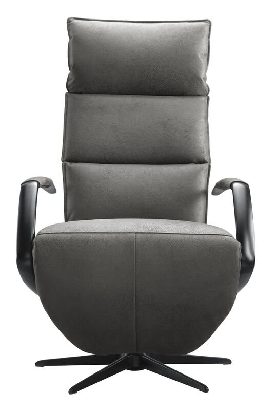 Relaxfauteuil Moio HR-schuim zitting antraciet