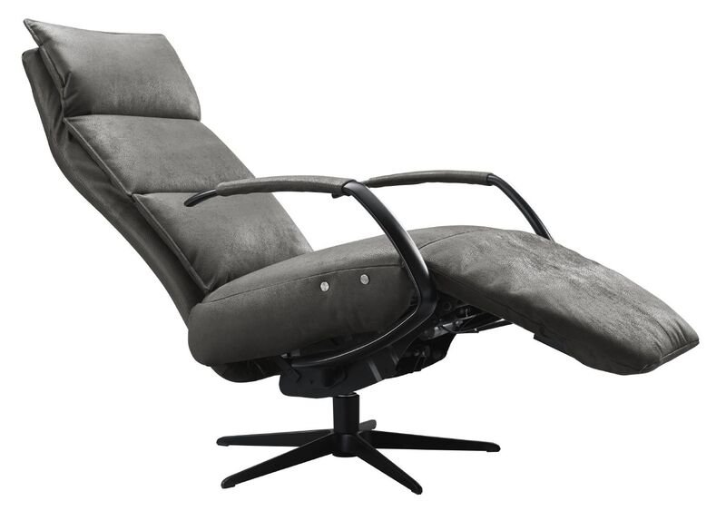 Relaxfauteuil Moio HR-schuim zitting antraciet