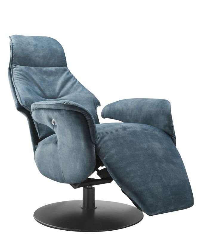 Relaxfauteuil Artizo verstelbaar petrol (large)