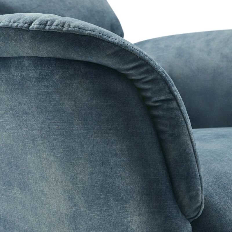 Relaxfauteuil Artizo verstelbaar petrol (large)