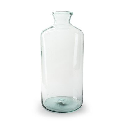 Vaas Vidro transparant glas, 18x44 cm