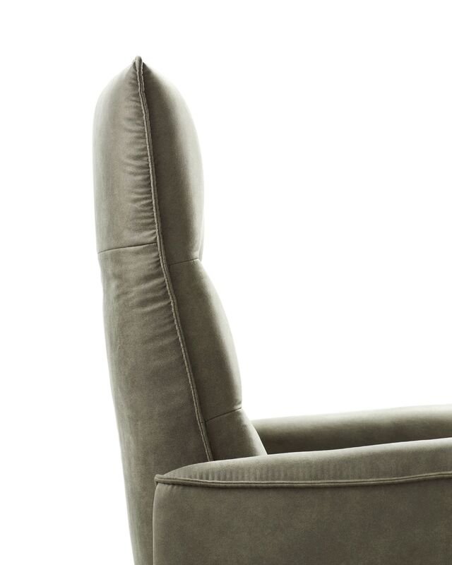 Relaxfauteuil Seduto handmatig verstelbaar hunter