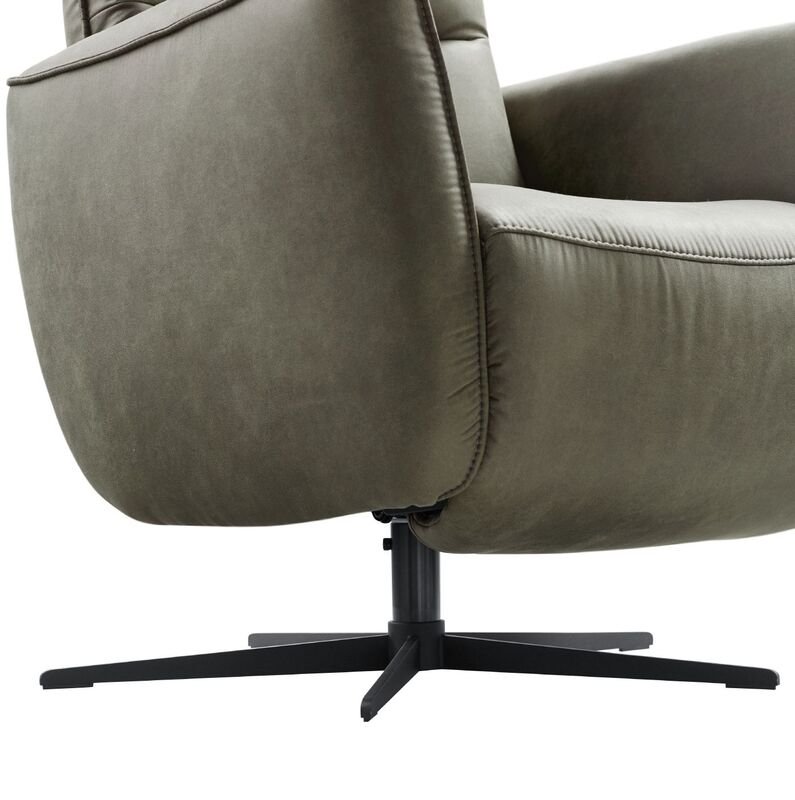 Relaxfauteuil Seduto handmatig verstelbaar hunter