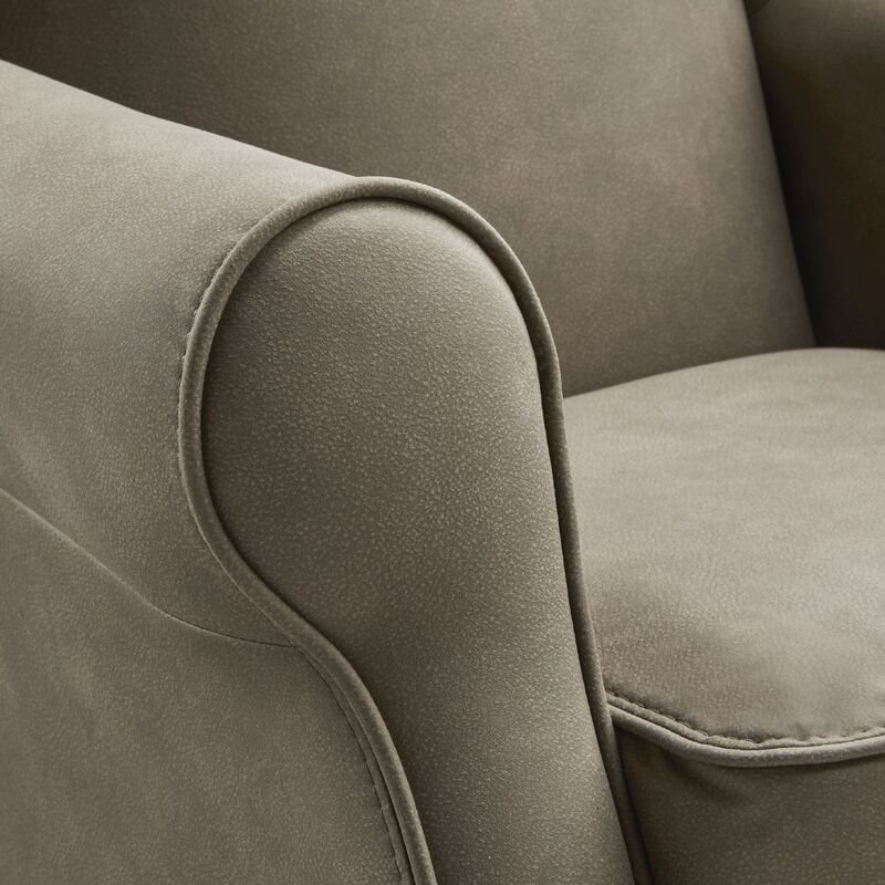 Fauteuil Galtico HR-schuim zitting taupe
