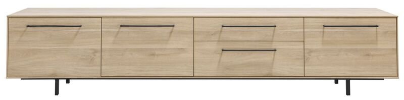 Tv-meubel Ricco fresh oak melamine, 238x45x50 cm