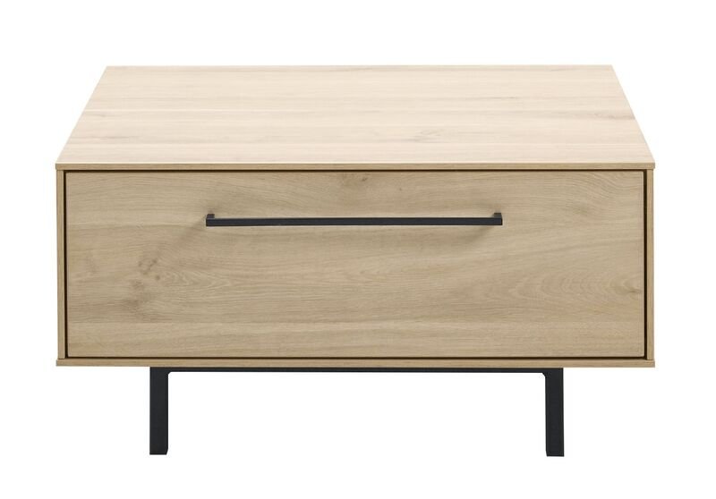 Salontafel Ricco fresh oak melamine, 67x67 cm