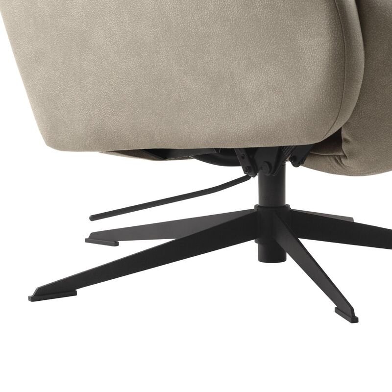 Relaxfauteuil Initio HR-schuim zitting taupe