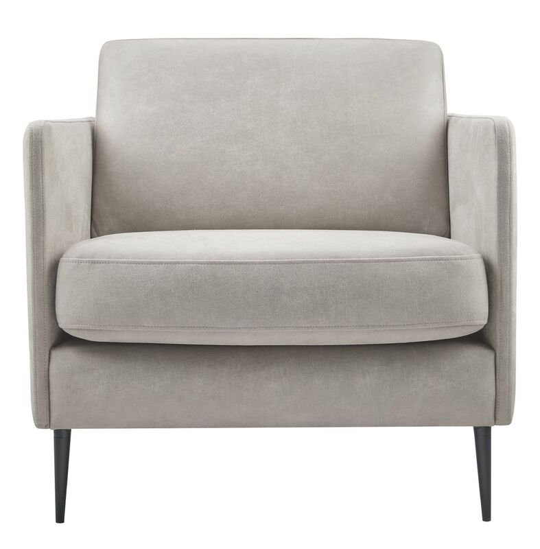 Fauteuil Denso licht grijs