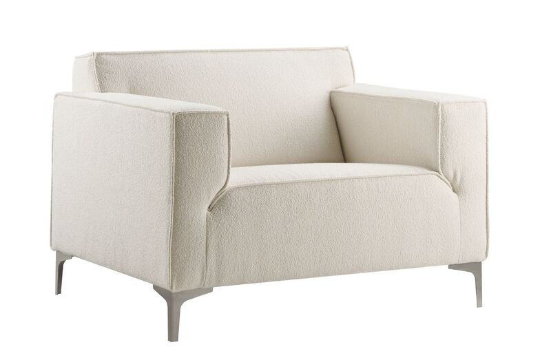 Loveseat Terzo HR-schuim zitting ivory