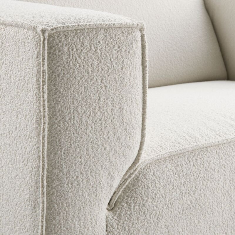 Loveseat Terzo HR-schuim zitting ivory