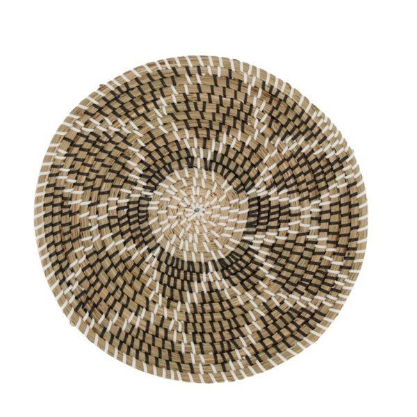 Wanddecoratie Adornos ø33 bruin