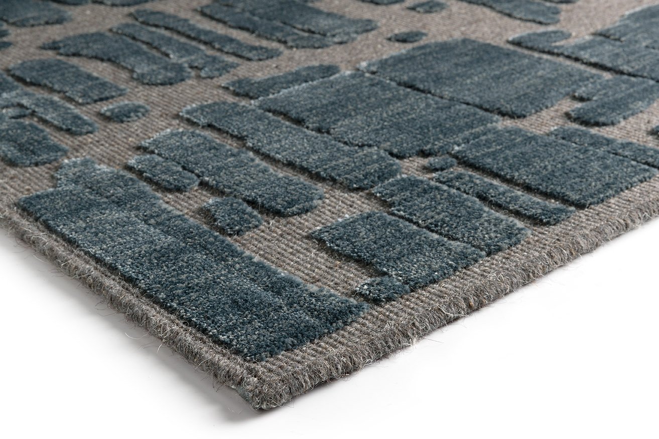 Karpet Ensuite Graphix grey/navy, 160x230 cm
