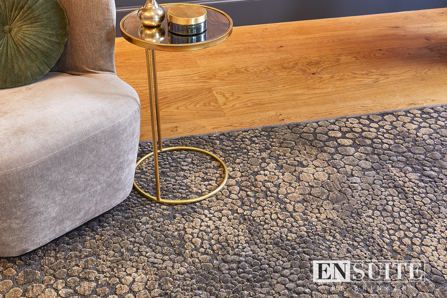 Karpet Ensuite Onyx brown/black, 160x230 cm