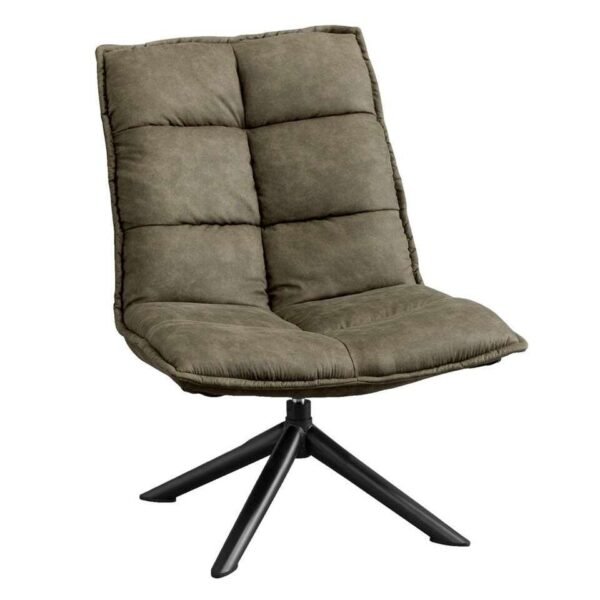 Draaifauteuil Mock in Preston groen