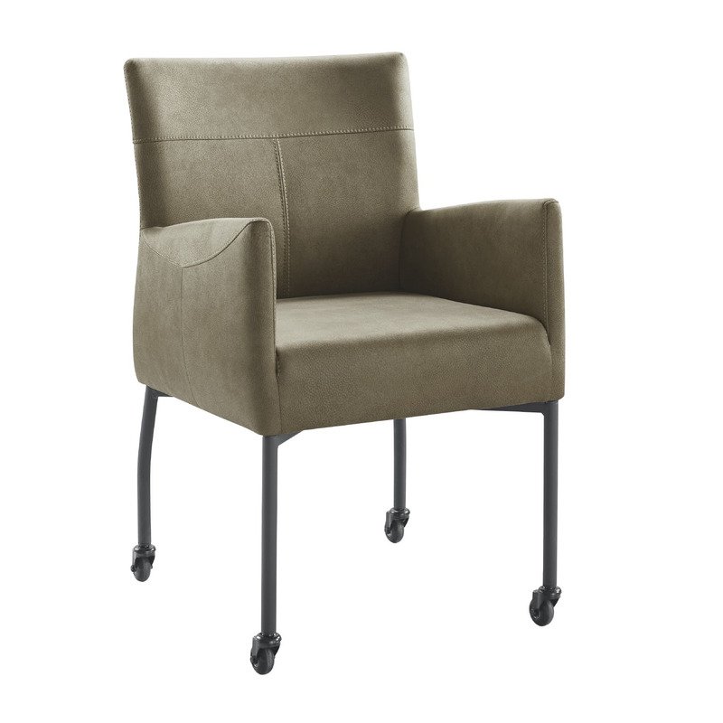 Eetkamerstoel Barola moss microvezel