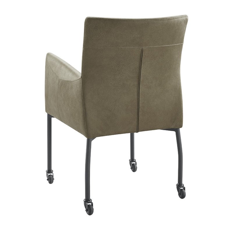 Eetkamerstoel Barola moss microvezel