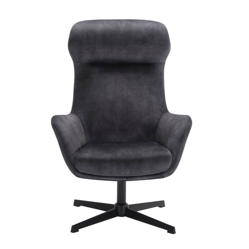 Draaifauteuil Vicenzo antracite 